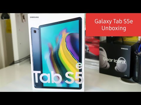 Samsung Galaxy Tab S5e UNBOXING [The thinnest tablet ever]