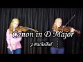 Canon in D Major for 2 violins - J.Pachelbel (파헬벨 캐논 2대의 바이올린 연주)