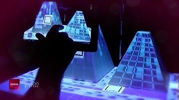 Interactive Realtime 3D Mapping projection + AR mobile interface