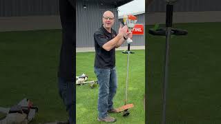 Reverse Edging with a Trimmer Reel