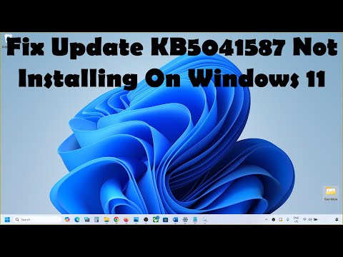 Fix Update KB5041587