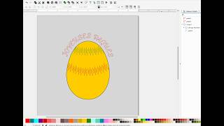 26-2  lettrage sur chemin  (inkscape inkstitch)
