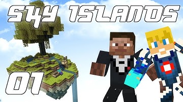 MINECRAFT PS4 SKYBLOCK SEED - CO-OP W/OBLIVIOUS - EPISODE 1 - GETTING A COBBLESTONE GENERATOR