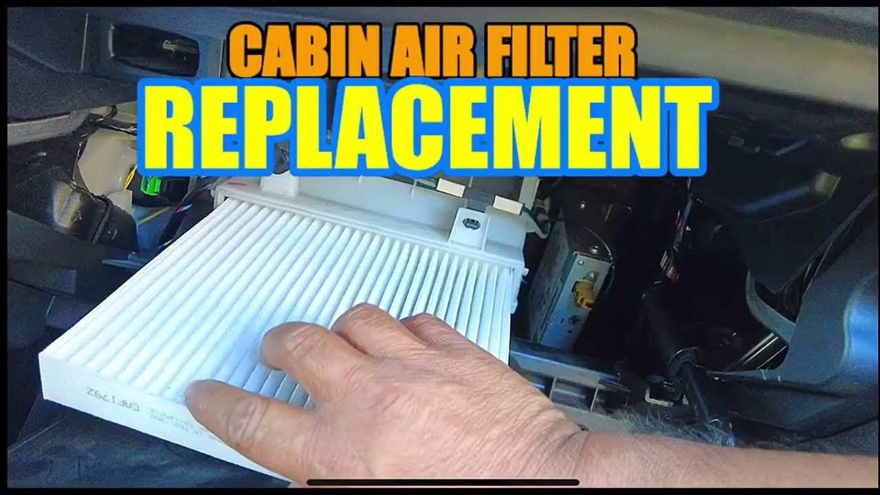 HOW TO REPLACE CABIN AIR FILTER MITSUBISHI OUTLANDER YouTube