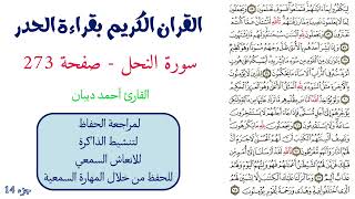 سورة النحل صفحة 273 - احمد ديبان