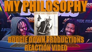 Boogie Down Productions - My Philosophy (Reaction Video)