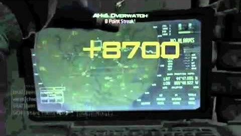 MW3: 1 Predator Missile, 5 Kills.