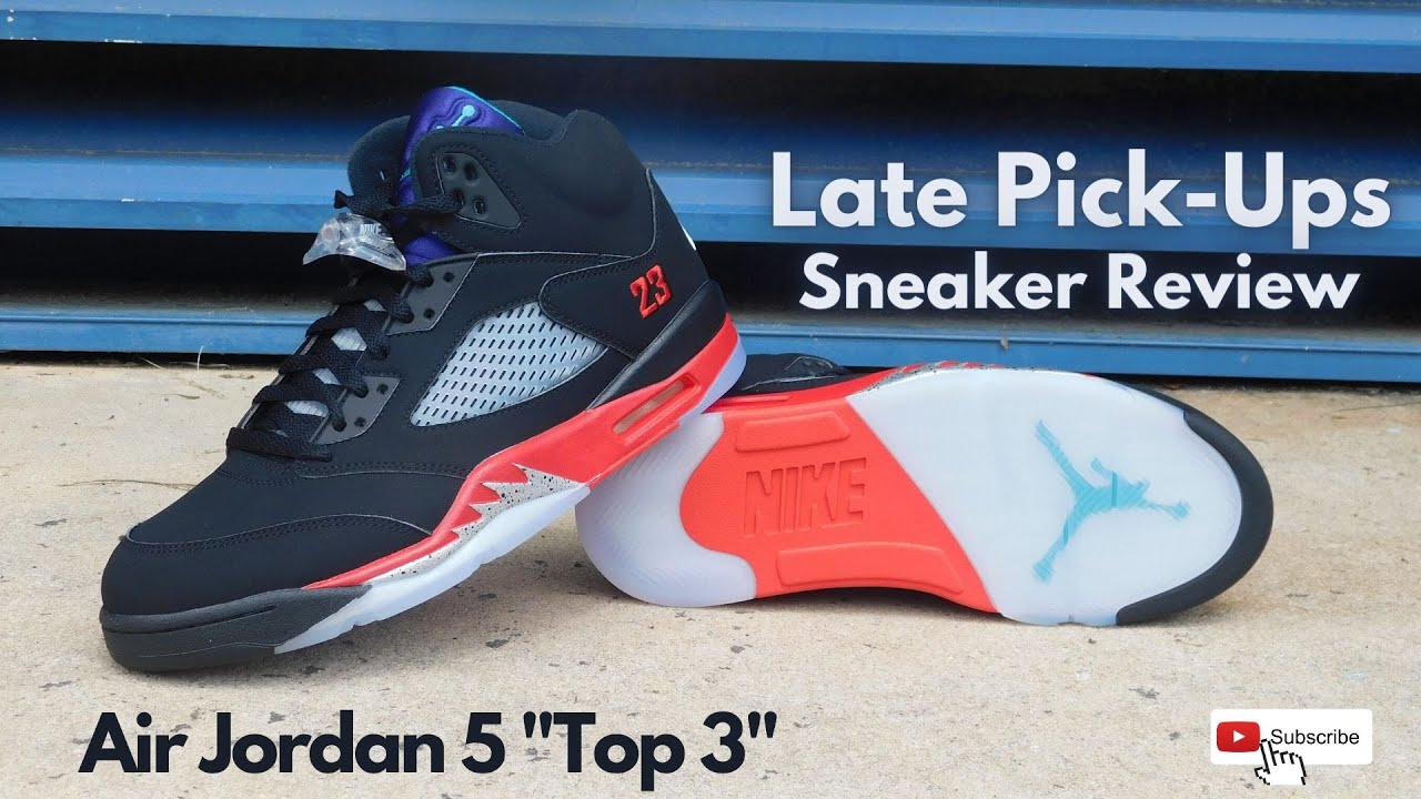 air jordan 5 top 3 on feet