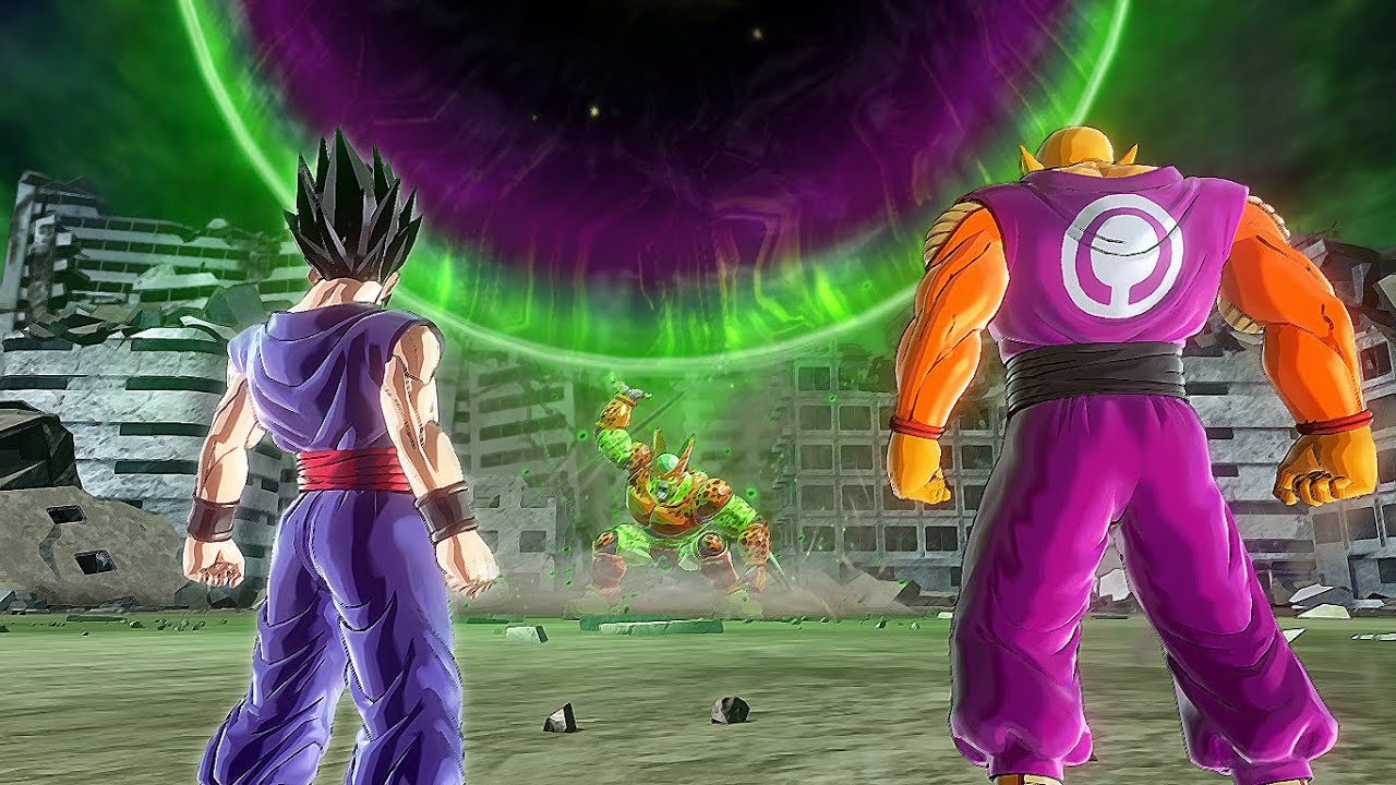 ORANGE PICCOLO VS CELL MAX! IL SACRIFICIO DI GAMMA 2!