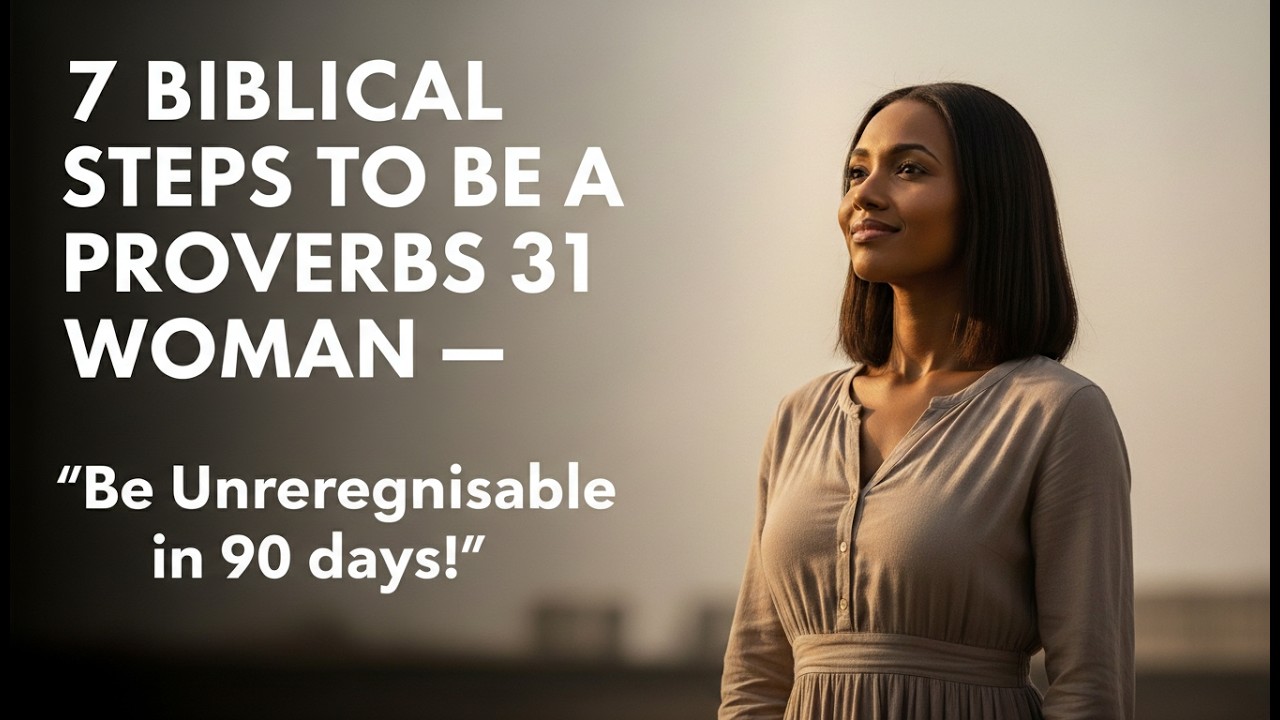 Proverbs 31 Woman: 7 Biblical Steps to Transform Your Life in 30 Days — Be Unrecognisable in 90!”