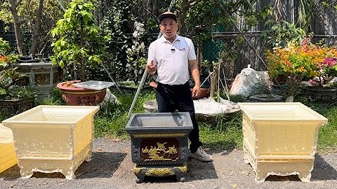 Khuôn Chậu Vuông 60 Đa Năng Mới - Sản Phẩm Chất Lượng, Lựa Chọn Hàng Đầu Cho Sản Xuất Chậu Cảnh
