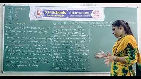 STD 8 CBSE | SCIENCE LEC 27 | S P SCHOOL SURENDRANAGAR
