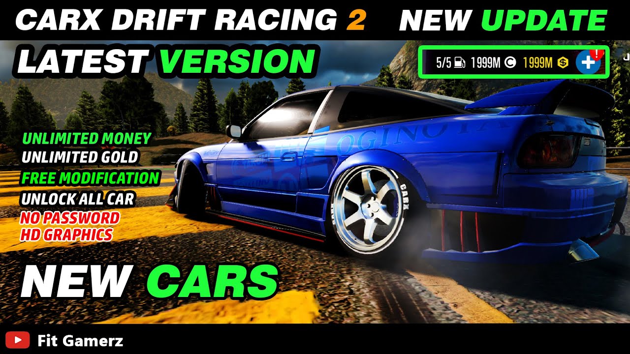 CarX Drift Racing 2 v1.8.2 Mod (Money/Gold/Levels) Apk