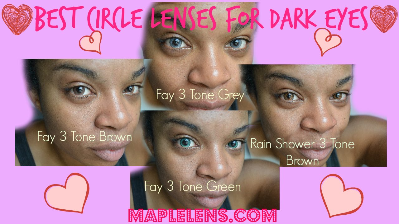Best Circle Lenses for Dark Eyes