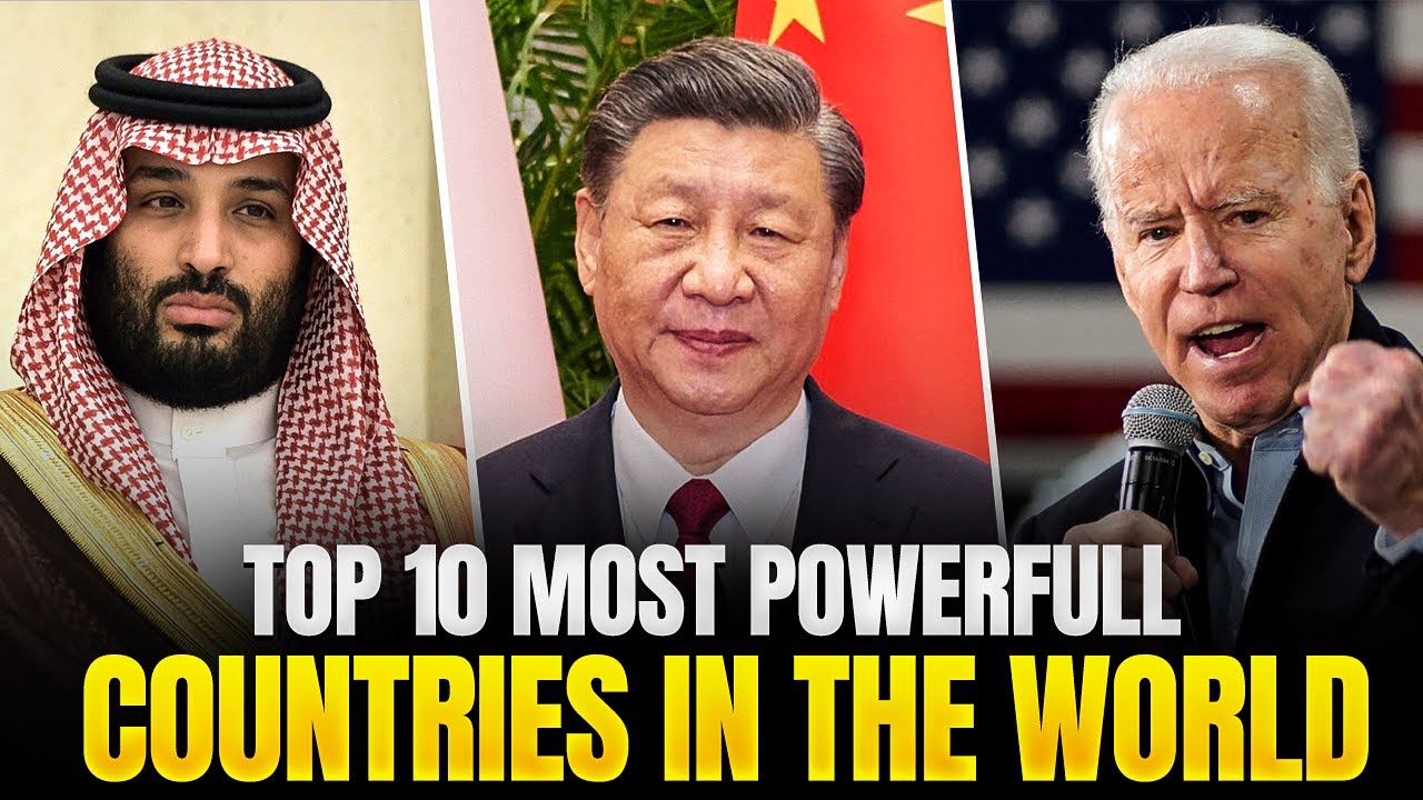 Top 10 Most Powerful Countries in the World - YouTube