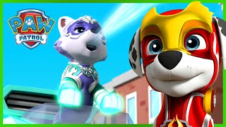 Mighty Pups Save A Frozen Adventure Bay and More!  PAW Patrol  Cartoons for Kids Compilation