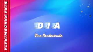 Video thumbnail of "Dia - Vina Panduwinata - Lirik"