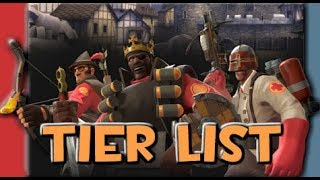 TF2: The Medieval Mode Tier List