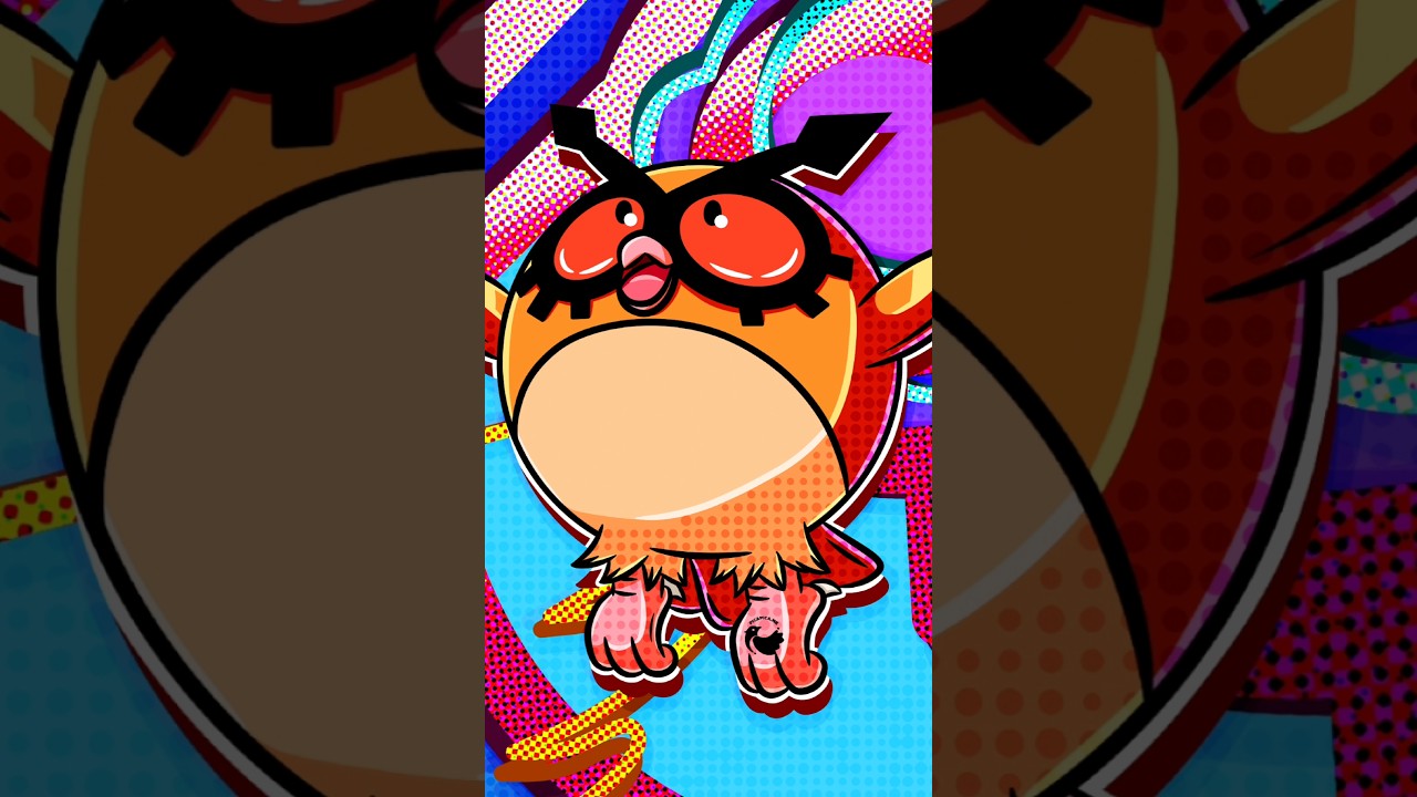 Pop Art Hoothoot. Midnight Judge