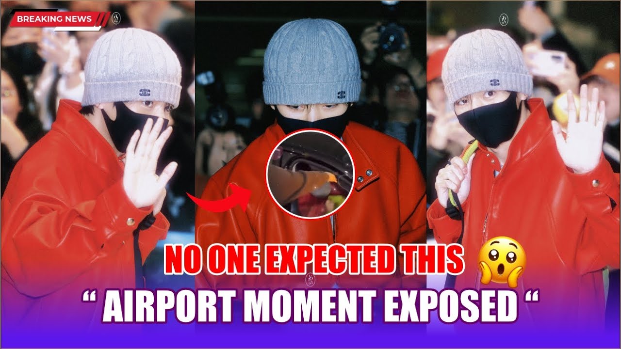 Раскрыта тайна! Почему Тэхёну якобы угрожали в аэропорту после возвращения из Португалии?
