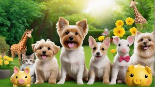 Cute Baby Animals  Adorable Sweet Moments Of Small Wild Animals With Calm Music (Colorfully)