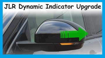 JLR Dynamische LED Spiegel Indicator Repeater Flasher Upgrade Evoque / Disco Sport E & F Pace etc.
