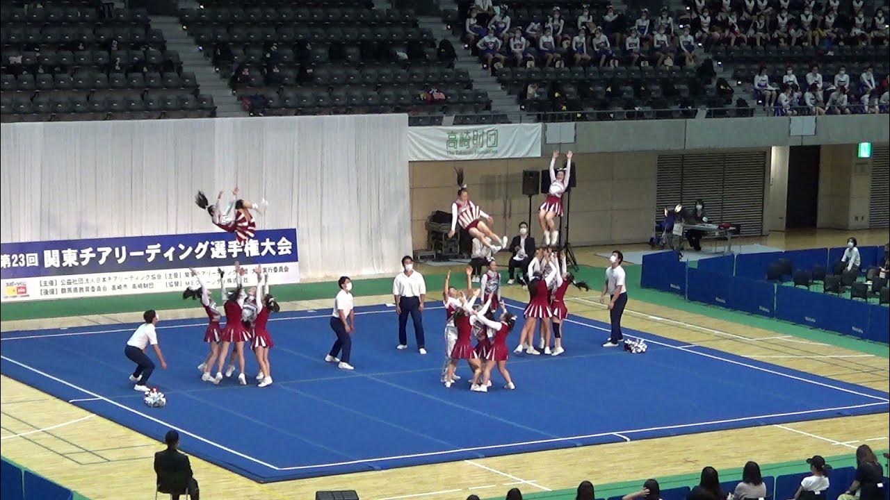 神奈川県立百合丘高等学校 DEEPARS DIVISOIN1 自由演技競技 高等学校の部 関東大会 2021.08.29