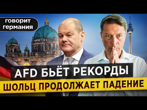 Избиратели недовольны правительством! Партия AFD набирает всё большую популярность. Новости Германии