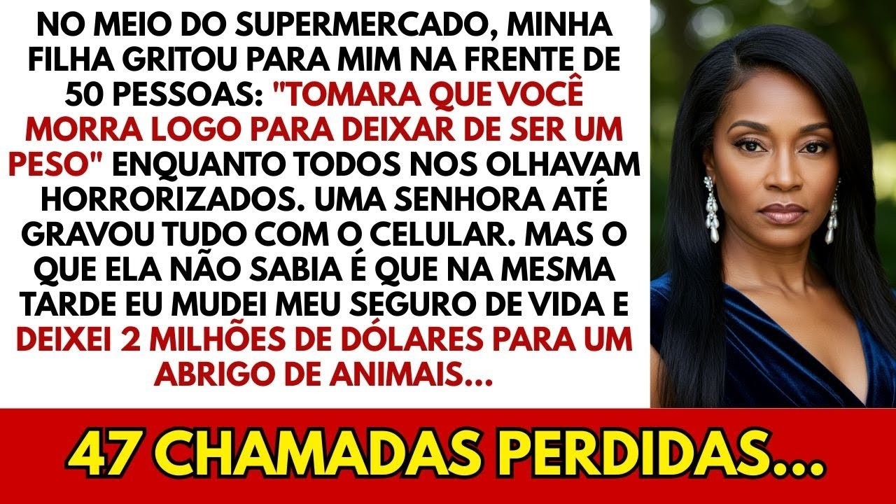 Minha filha gritou comigo: 