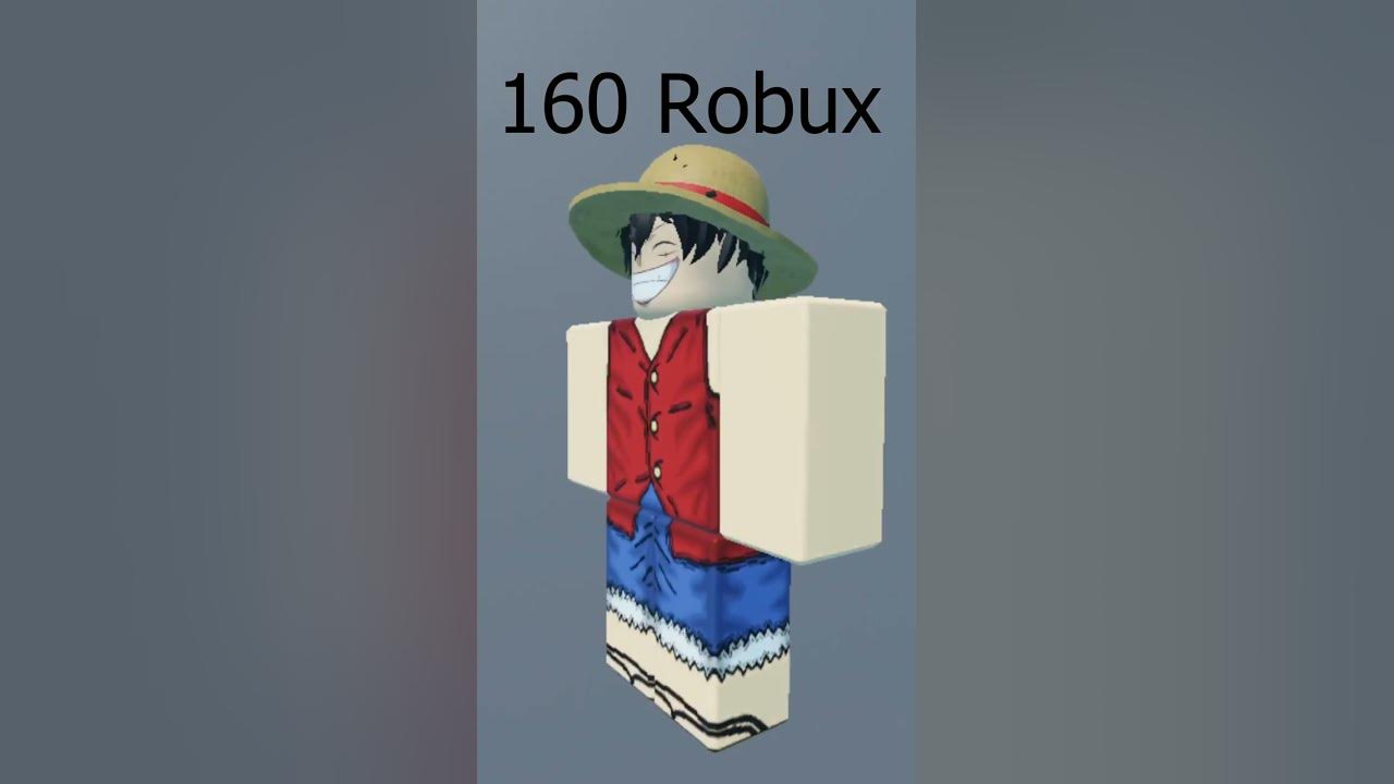 how to be luffy in roblox｜TikTok Search