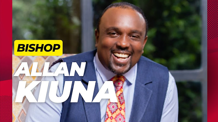 CELEBRATING THE LIFE OF BISHOP ALLAN KIUNA  | JCC PARADISE