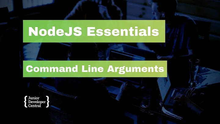 NodeJS Essentials 04: Command Line Arguments