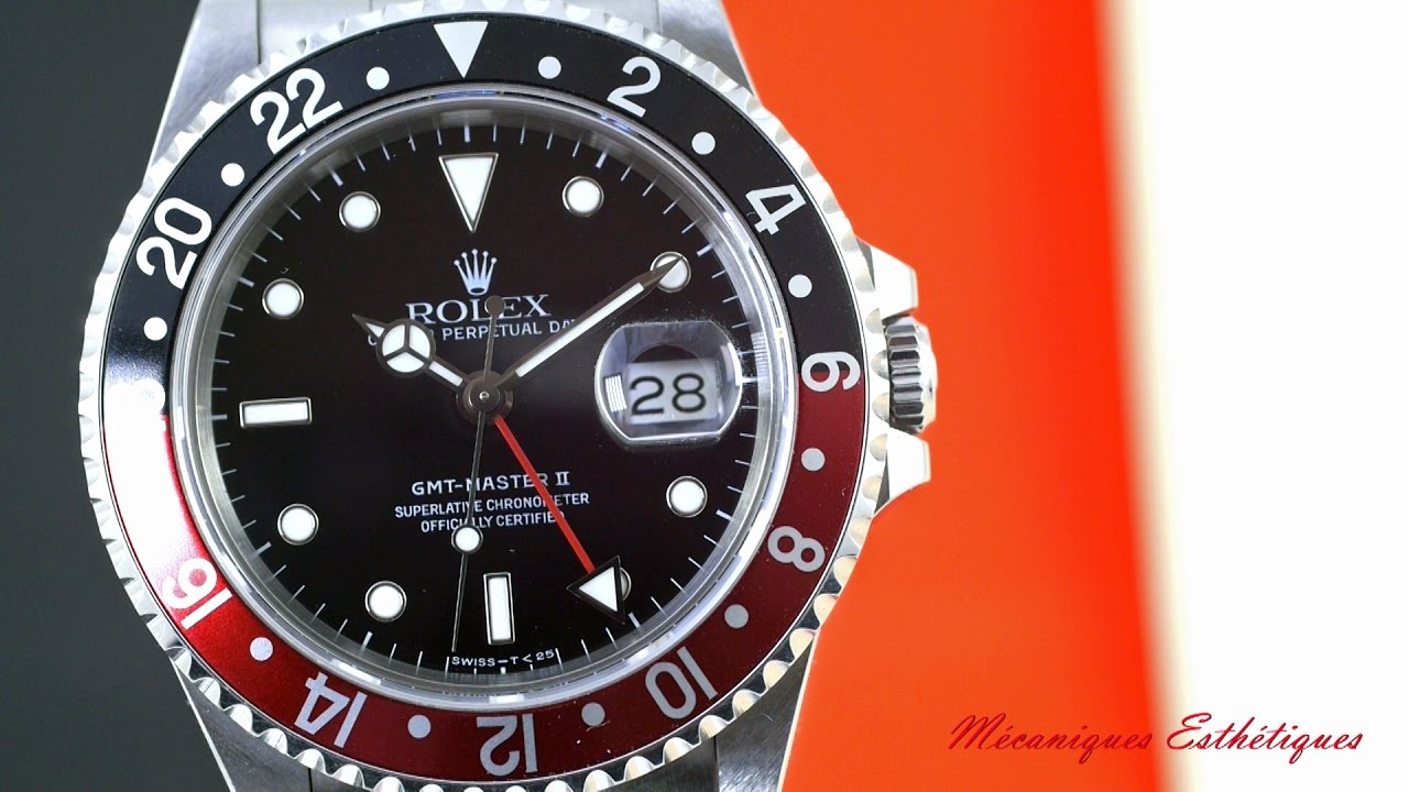 vintage rolex gmt master ii