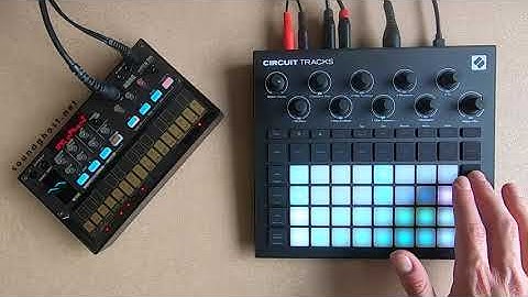 Novation Circuit Tracks: ‘Wander’ Ambient Track Featuring Custom Presets/Samples and Korg Volca FM
