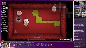 The binding of Isaac afterbirth+ (speedrun R+ 7 char s3) - 1:37:27