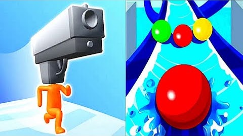 Gun Head Run|| Color Road|| All Levels Completed|| Android iOS Gameplay