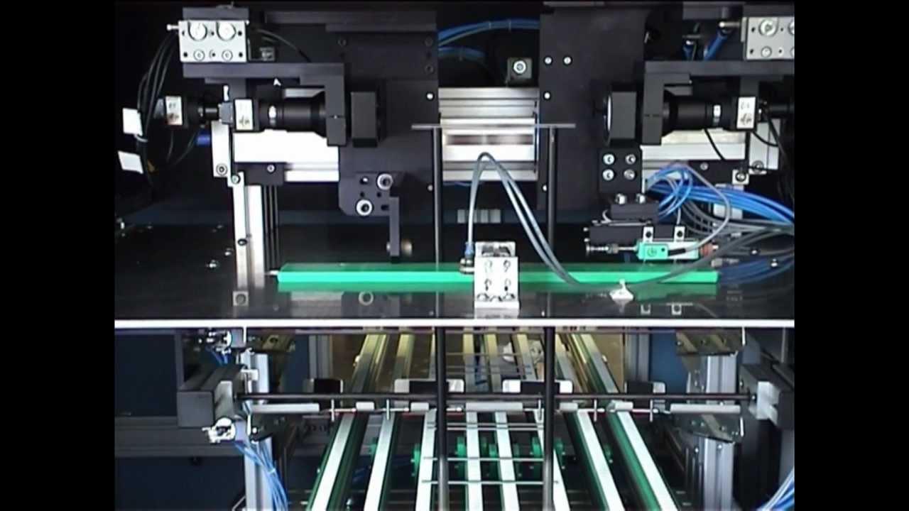 Hartmetall Rohlinge Inspektion per Bildverarbeitung - YouTube