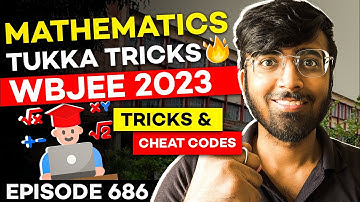 Tukka Tricks In Mathematics for WBJEE 2023🔥| Tricks & Cheat Codes #686 #wbjee2023 #tukkatricks