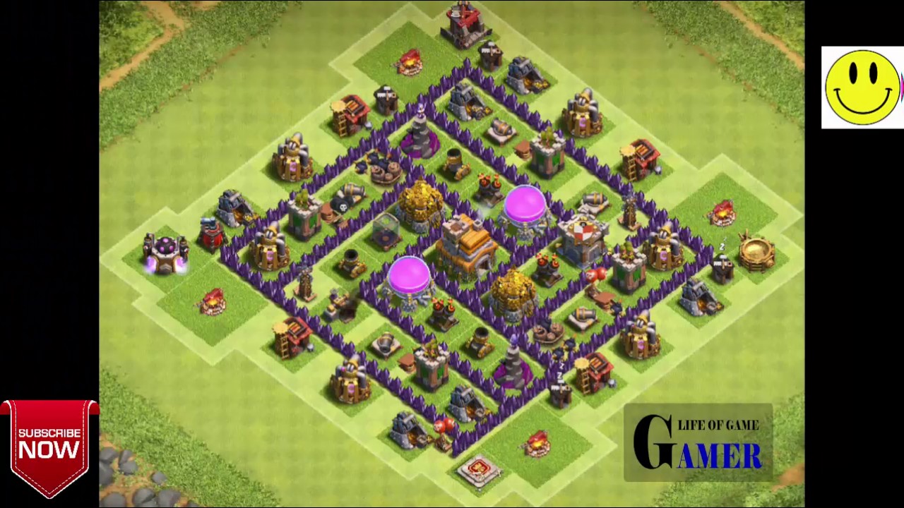 7 base, Top 10 Town Hall 7 bade & war base #, town hall 7...