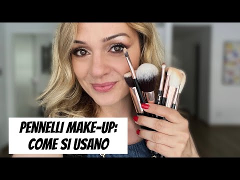 Video: Si usano i pennelli kabuki?