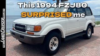 I was SURPRISED by this 1994 Toyota Land Cruiser with 204k miles. It’s actually quite clean!