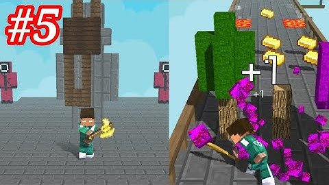Squid Game - Craft Runner - All Levels Gameplay Walkthrough Android, iOS #5