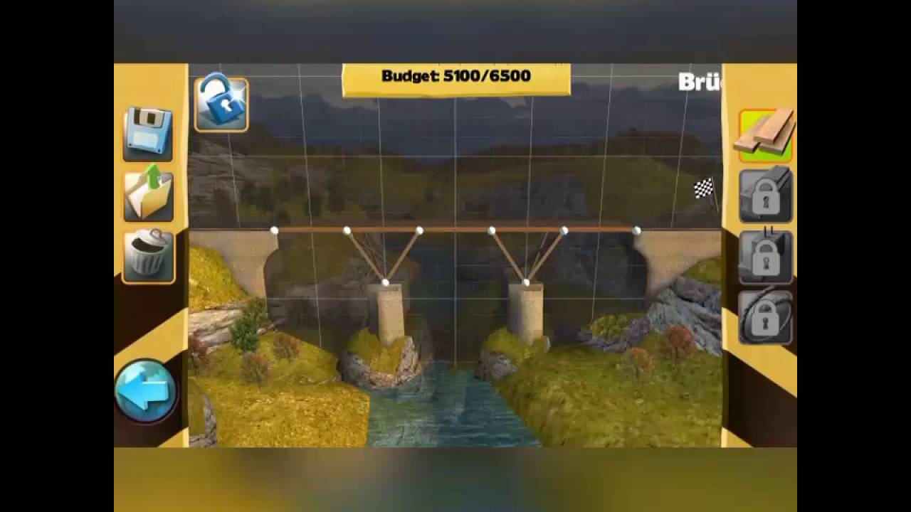 Bridge Constructor | Br&uuml;cke 3 | L&ouml;sung | Truck