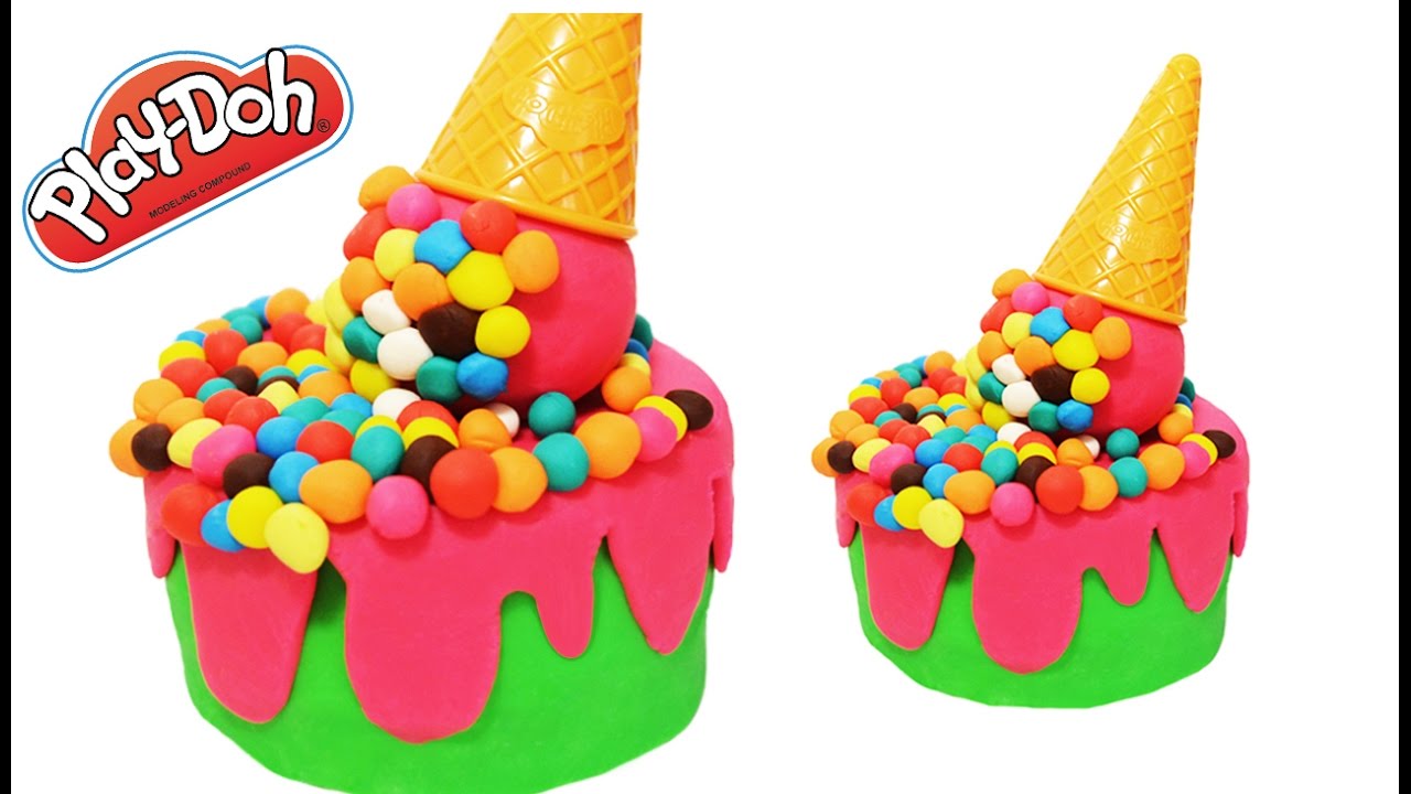 play doh torta,pongo,pongo creazioni, plastilina creazioni, play doh