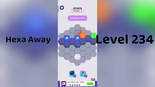 🧠 Hexa Away Level 234 Walkthrough