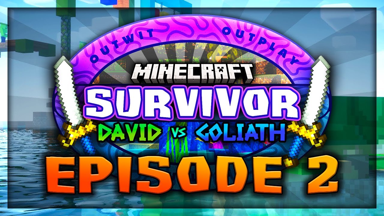 Minecraft Survivor David VS Goliath - Episode 2 - "Out the Wazoo"
