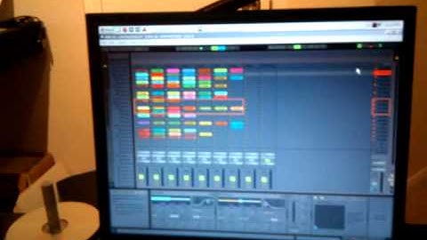 HPB laptop + automap + TouchOSC