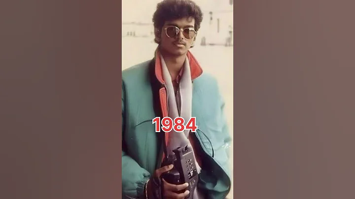 thalapathy Vijay transformation journey video (1984-2023) | #shorts #viral #thalapathyvijay