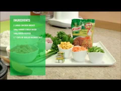 Knorr Chicken Fried Rice With Egg
