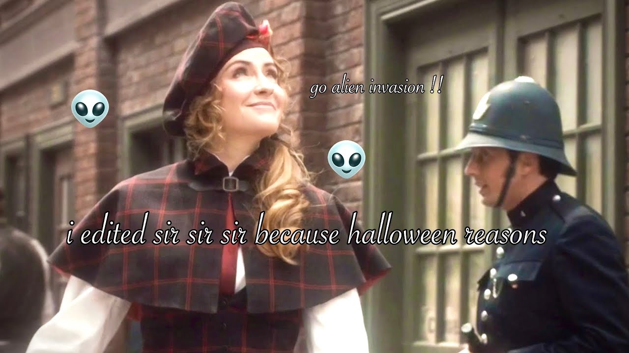 i edited sir. sir? sir!!! because it’s spooky season